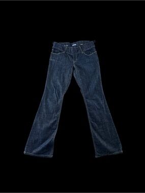 Gap maternity jeans Dark Blue Women's Bootcut Jeans additional elastic sides